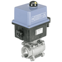 Burkert Electric Rotary Actuator, 8804 Stainless Steel